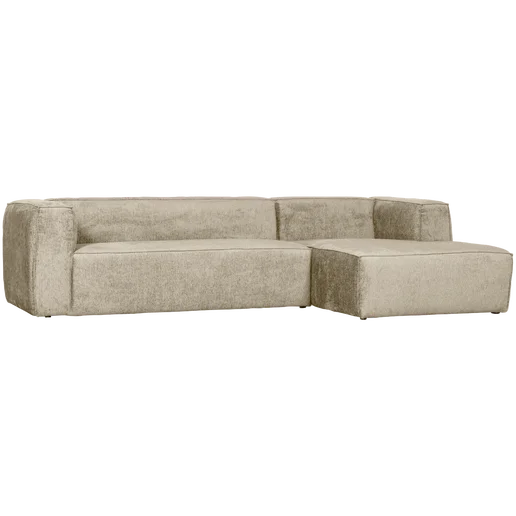 Hoekbank Talel beige rechts 305 cm