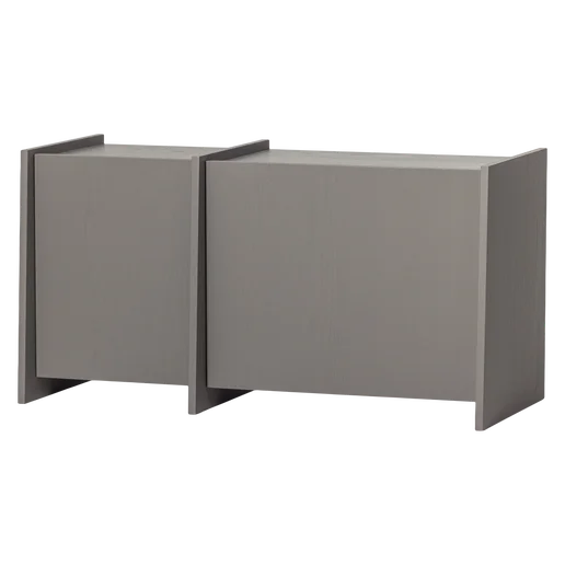 Tv-meubel grijs 102 cm