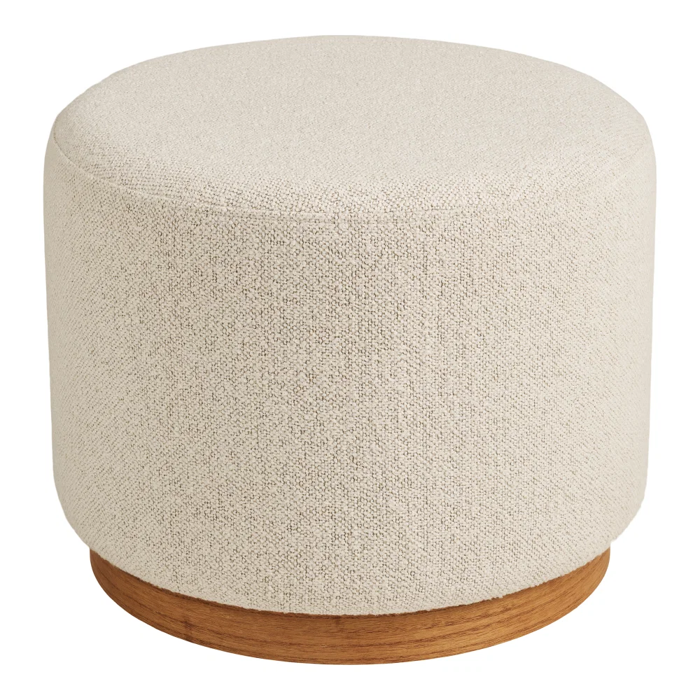 Poef polyester zand
