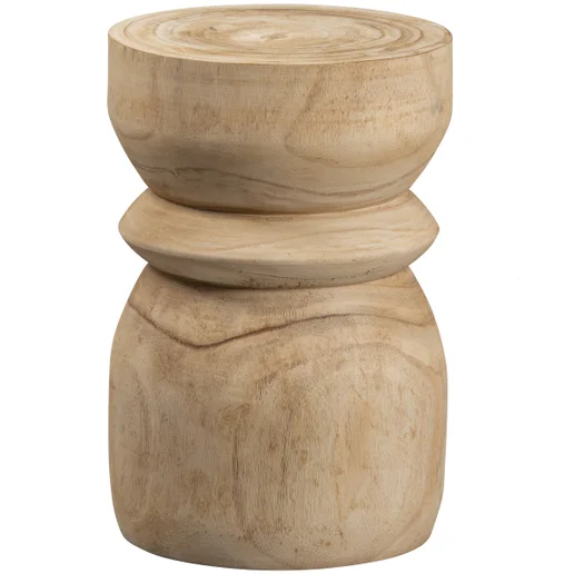 Kruk paulownia naturel Ø28 cm