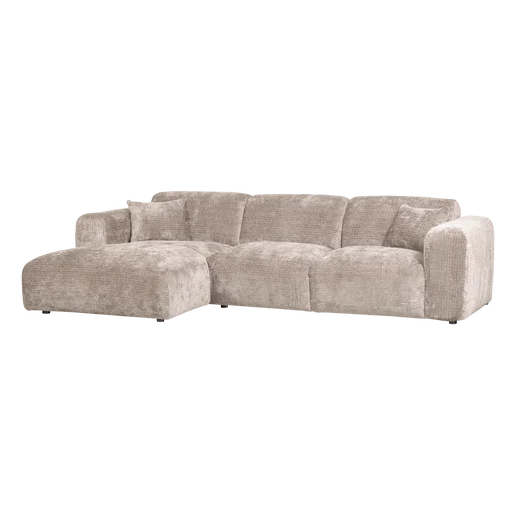 Chaise longue naturel links