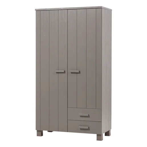 Kast grijs 111 cm