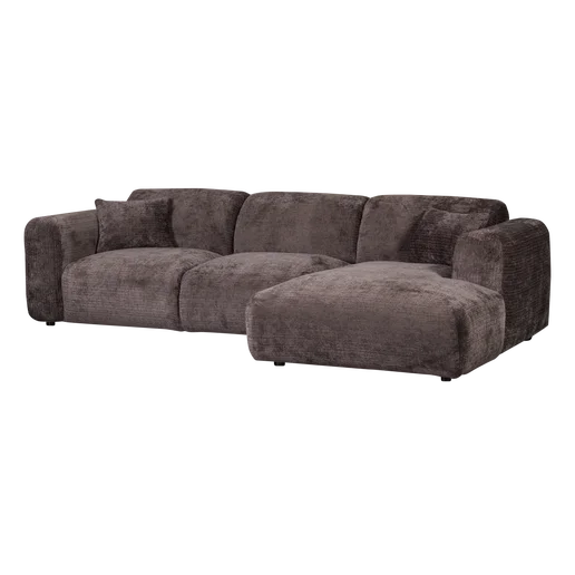 Chaise longue Alto bruin rechts