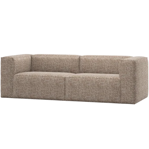 Bank bruin 5-zits 242 cm