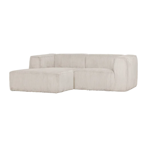 Chaise longue naturel links 254 cm