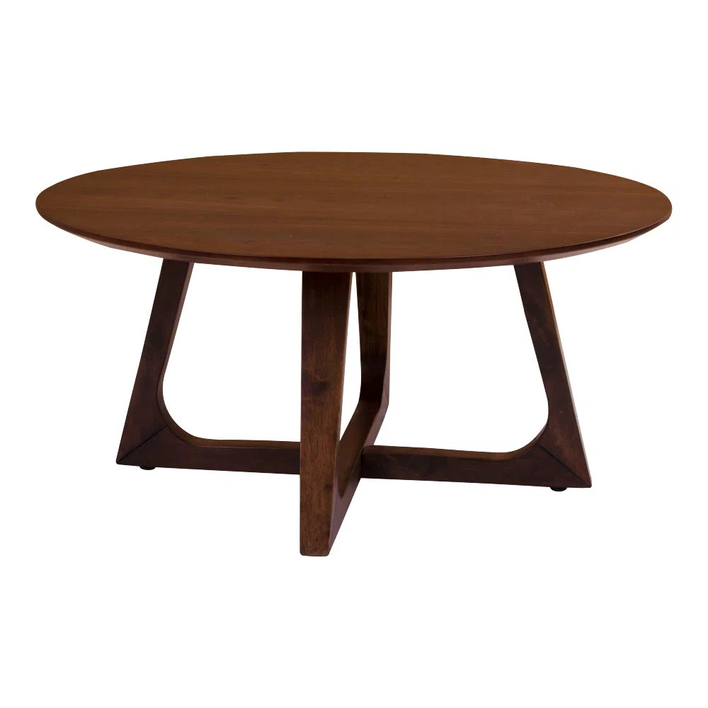 Salontafel MDF bruin 75 cm