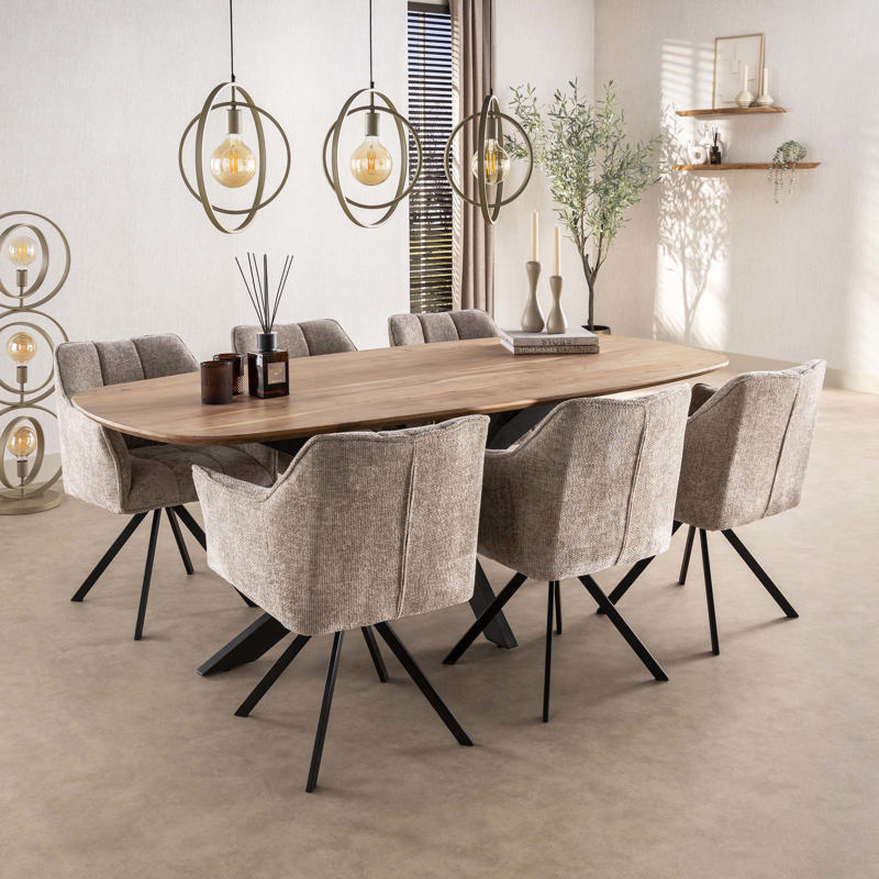 Eettafel 215 cm 10