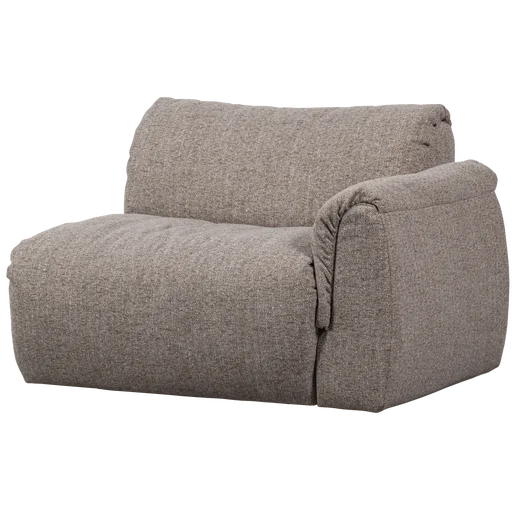 Bank polyester 1-zits rechts 114 cm