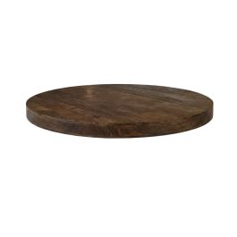 Tafelonderstel mangohout espresso 140 cm