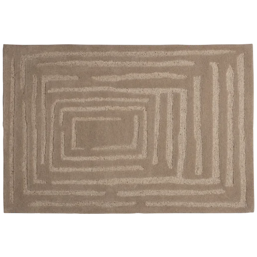 Vloerkleed Melmi wol naturel 170 cm