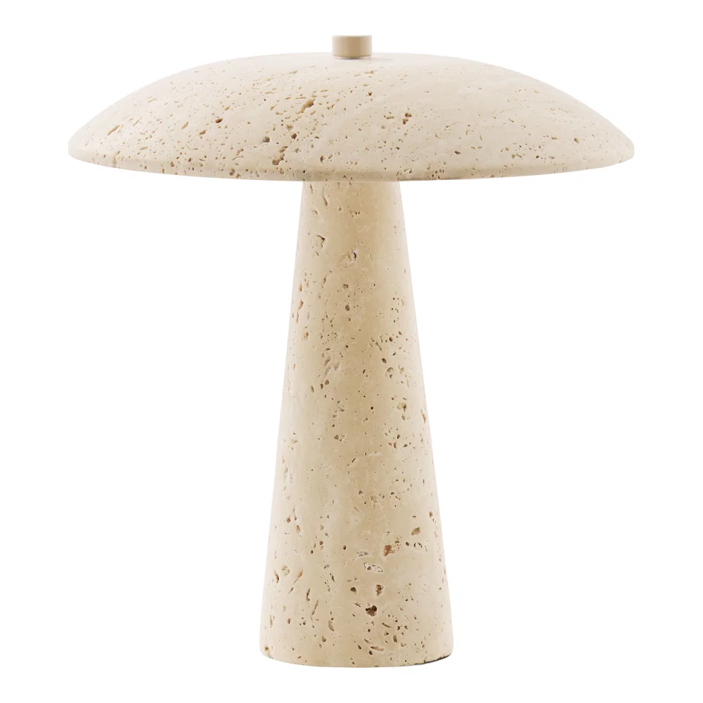 Tafellamp travertin naturel