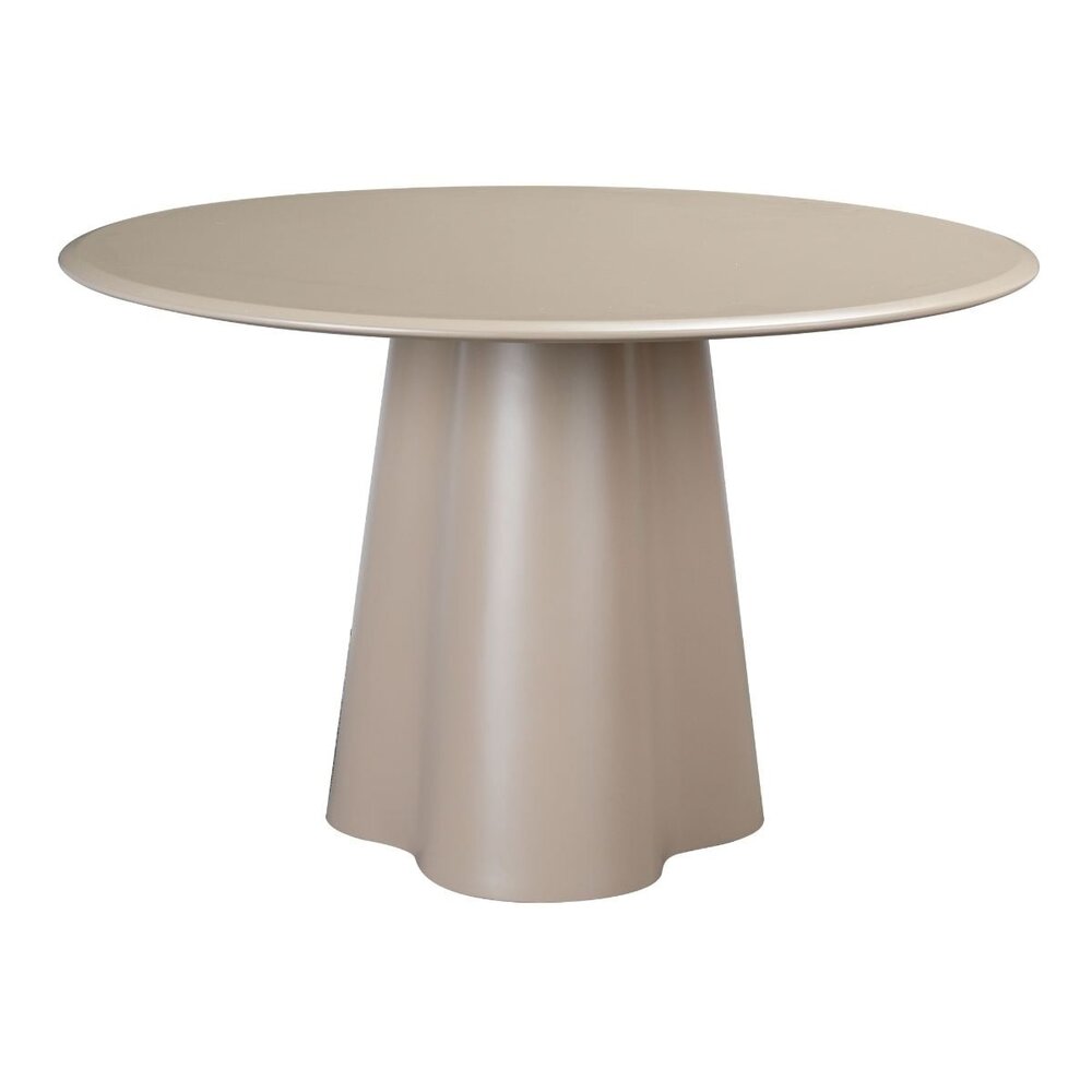 Salontafel MDF taupe Ø70 cm
