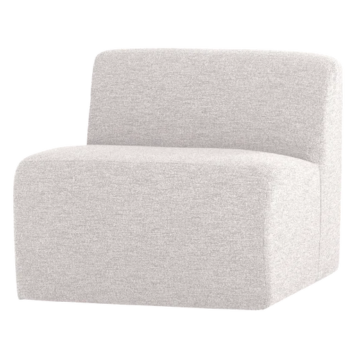 Bank beige 1-zits 84 × 74 cm hoog