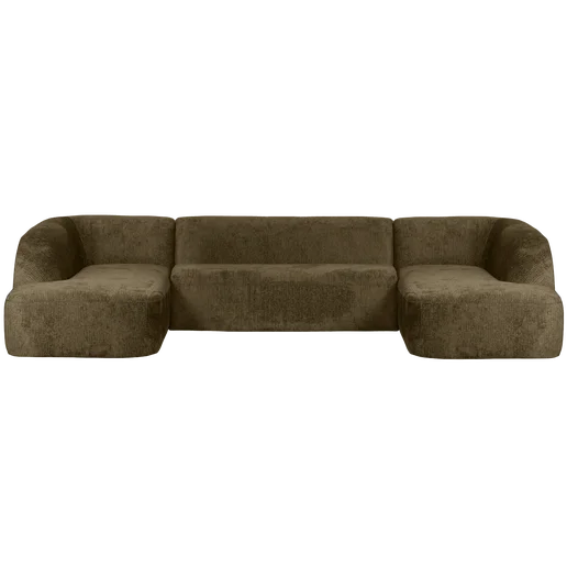 Bank Melnavo polyester groen 339 cm