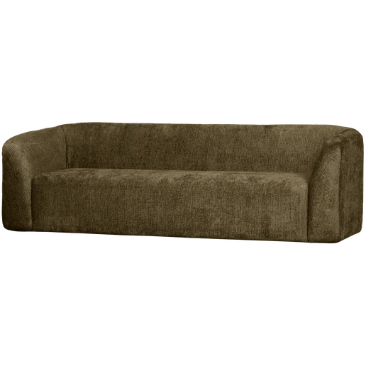 Bank Kornaen polyester groen 3-zits 240 cm