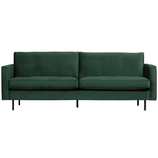 Bank Belveon polyester groen 5-zits 230 cm