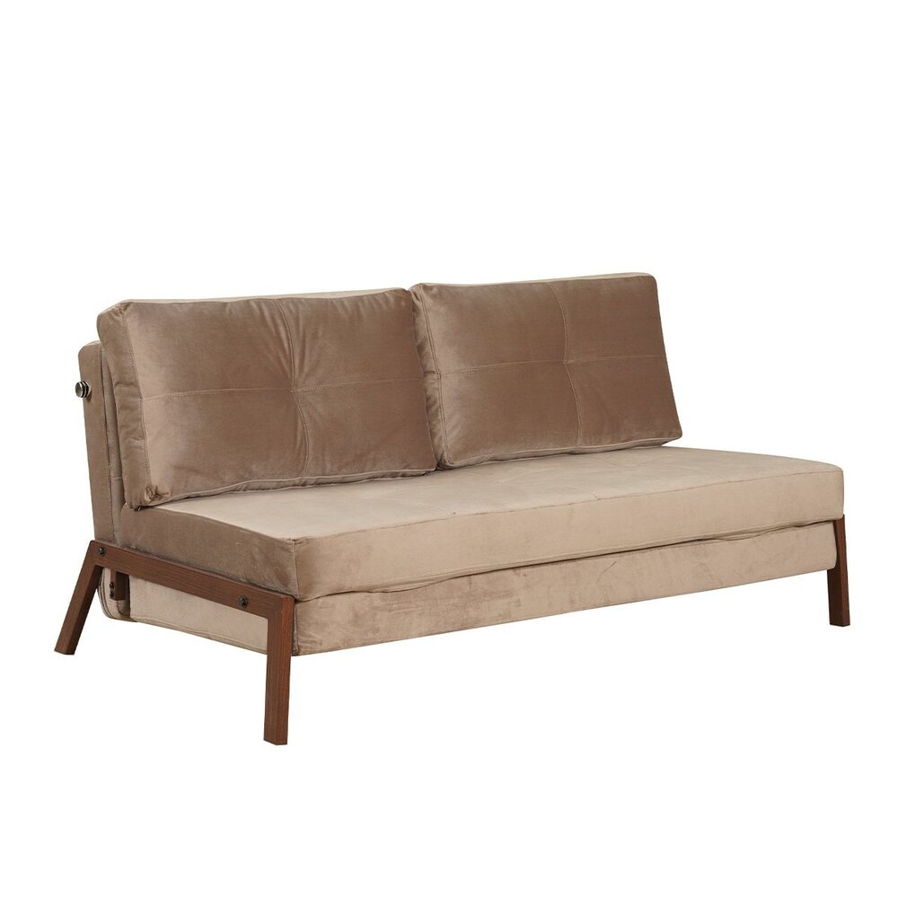 Bank nee taupe 146 cm