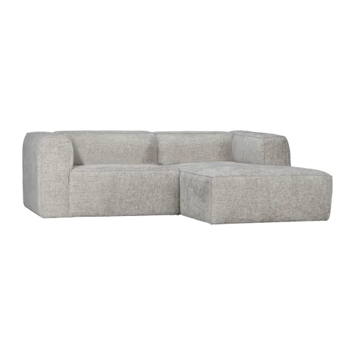 Chaise longue naturel rechts 254 cm