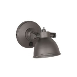 Wandlamp metaal burned staal