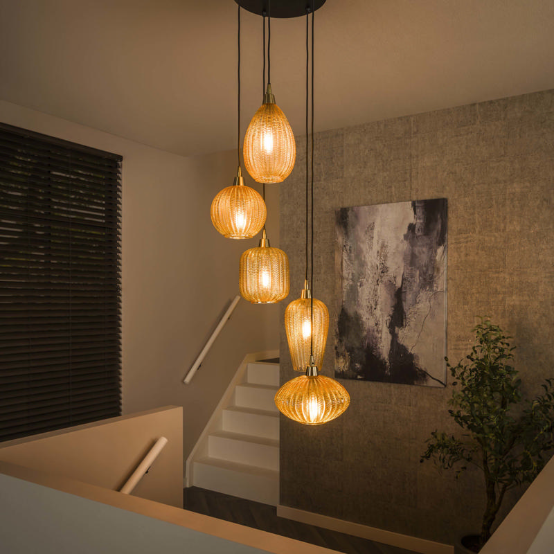 Hanglamp 5-lichts 6