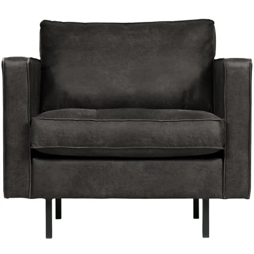 Fauteuil zwart 98 cm