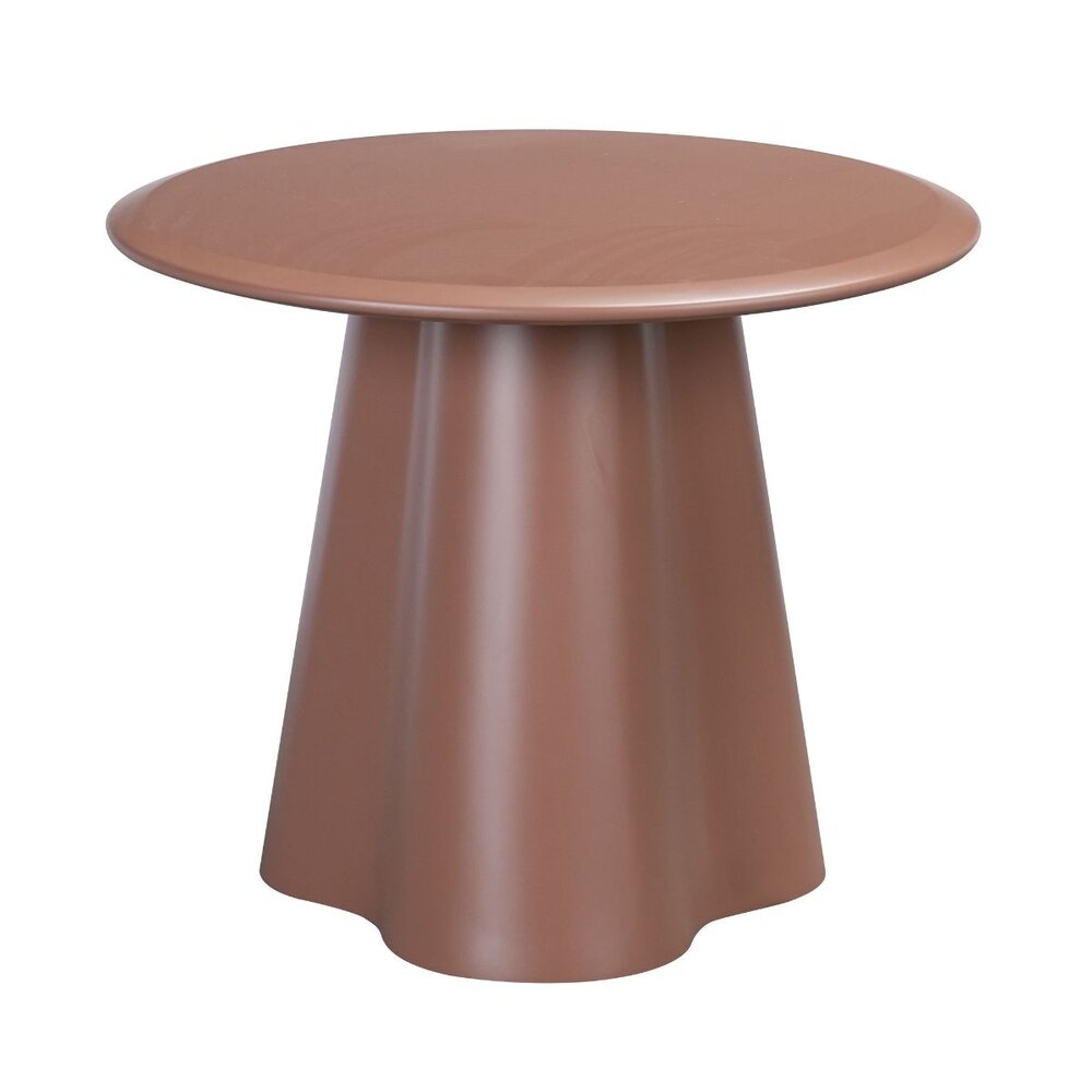 Bijzettafel MDF mocha mousse Ø60 cm