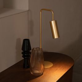 Tafellamp Grana metaal goud 15 cm