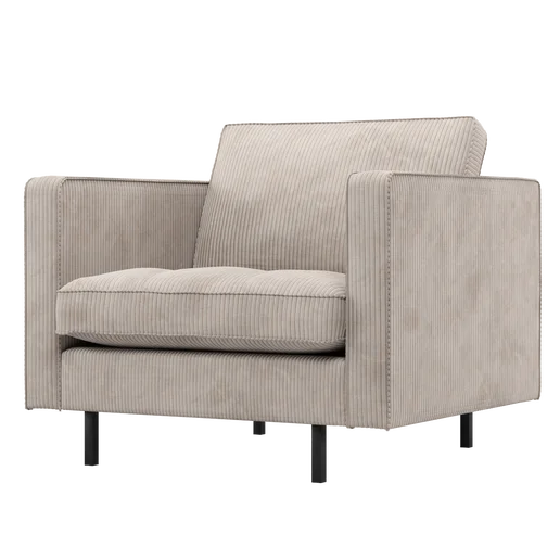 Fauteuil beige 98 cm