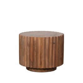 Salontafel mangohout naturel smooth 50 cm