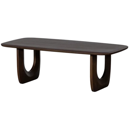 Salontafel Selo bruin 120 × 40 cm hoog