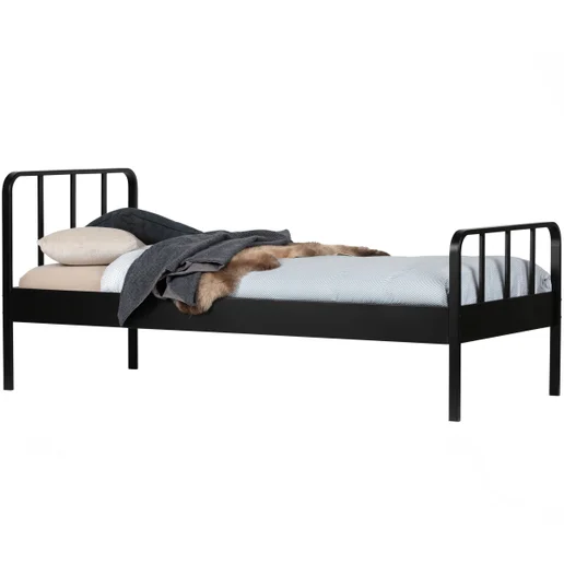Bed staal zwart