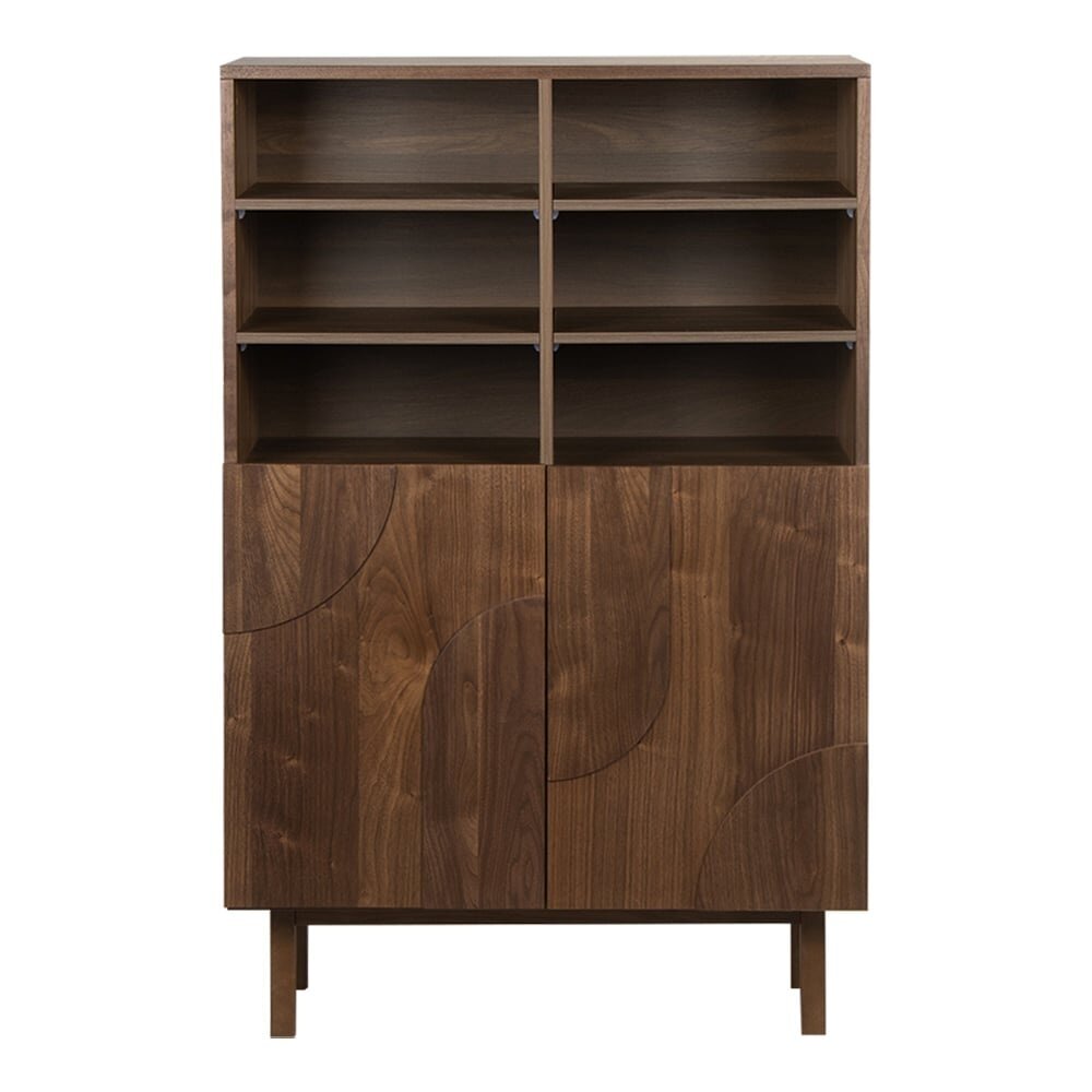 Kast MDF + eikenfineer rustiek eiken 90 × 140 cm