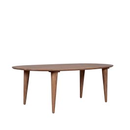 Eettafel mangohout naturel smooth 110 cm