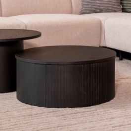 Salontafel eiken zwart