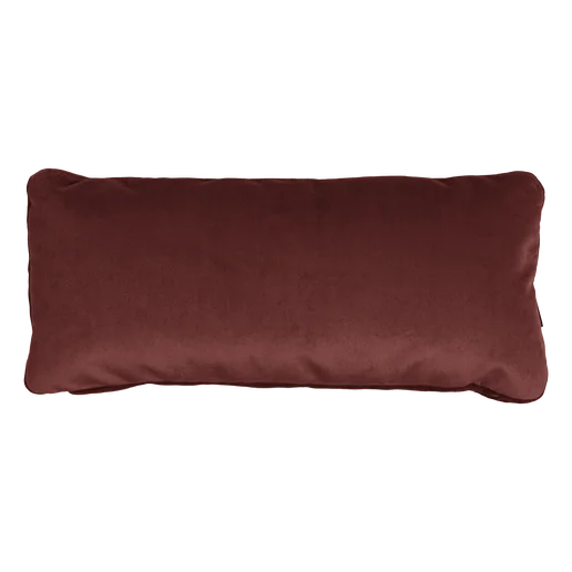 Kussen velours bruin