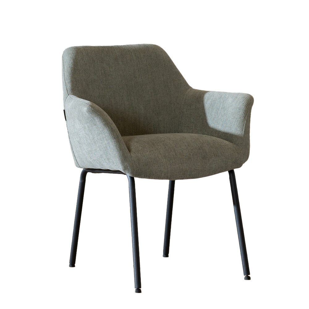 Stoel Isto polyester groen