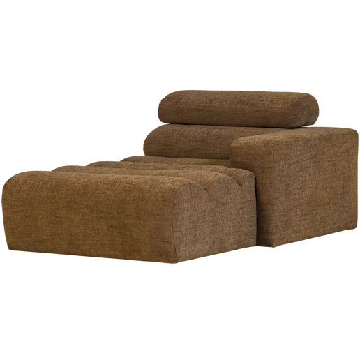Chaise longue bruin rechts 4