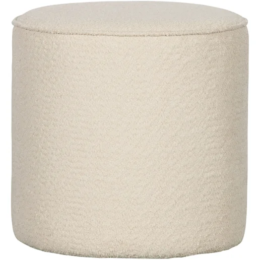 Poef crème Ø46 cm