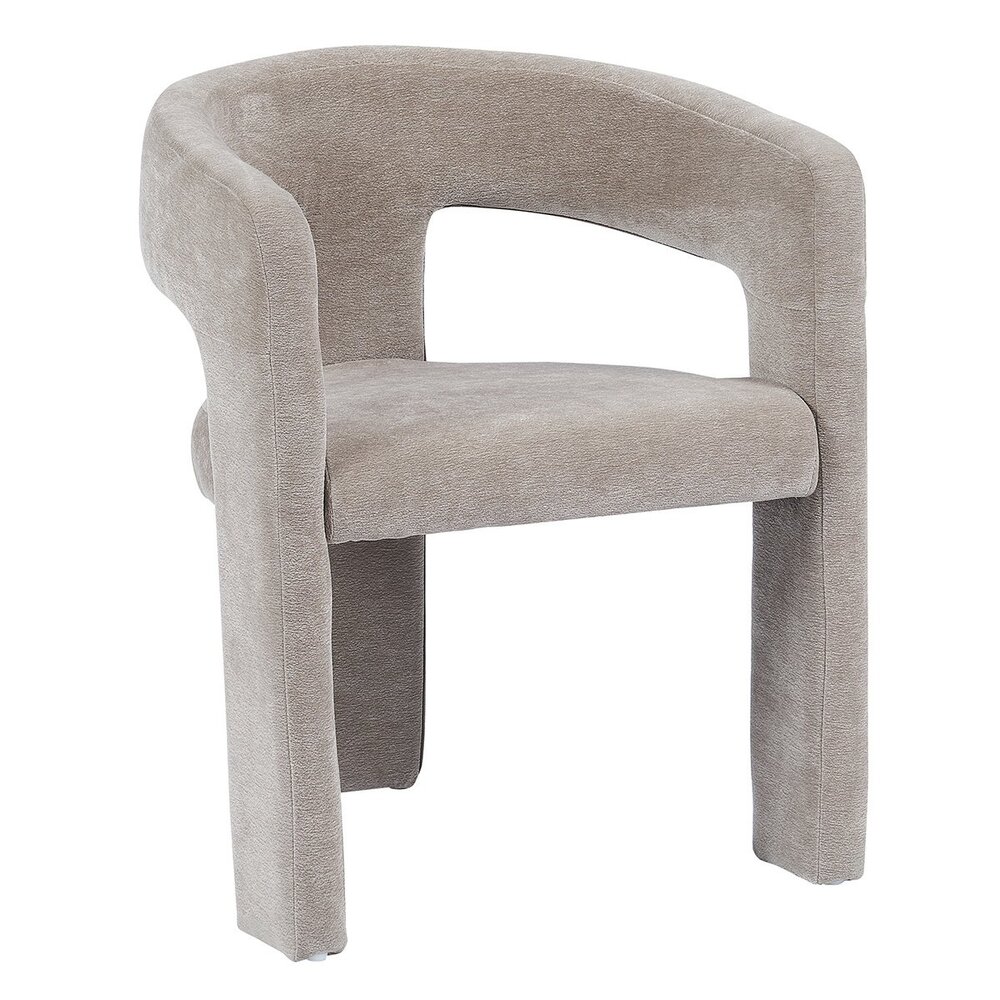 Stoel chenille taupe