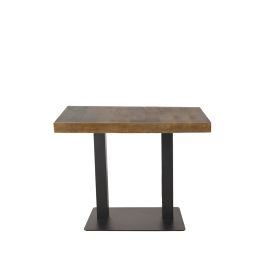 Bartafel Palon mangohout naturel 120 × 113 cm hoog
