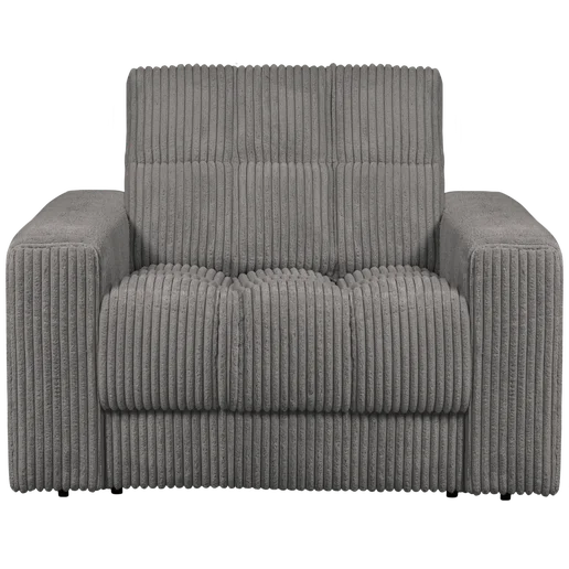 Fauteuil Salel polyester grijs