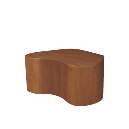Salontafel mangohout naturel smooth 80 × 34 cm hoog