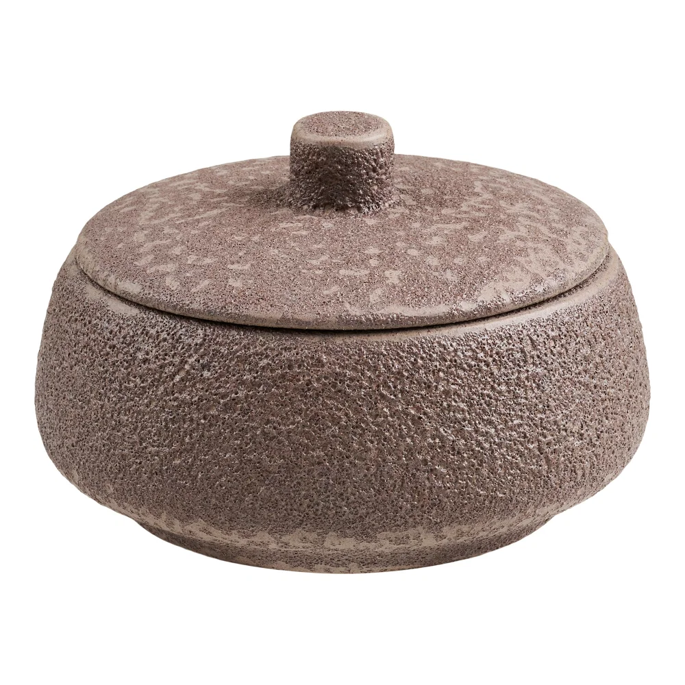Pot keramiek bruin