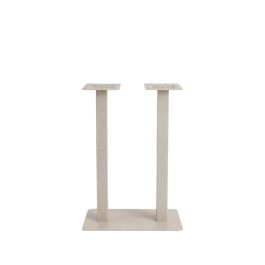 Bartafel Peren metaal taupe 120 × 70 cm 70 cm
