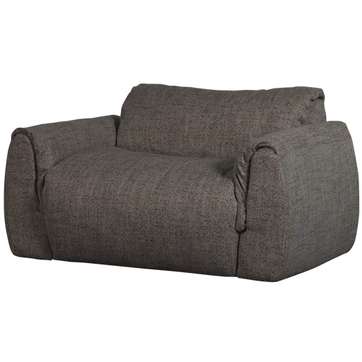 Bank Melnae polyester grijs