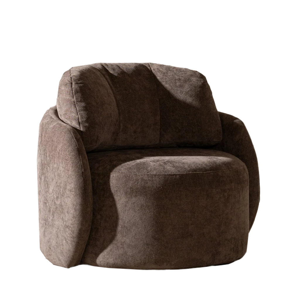 Fauteuil chenille bruin 85 cm