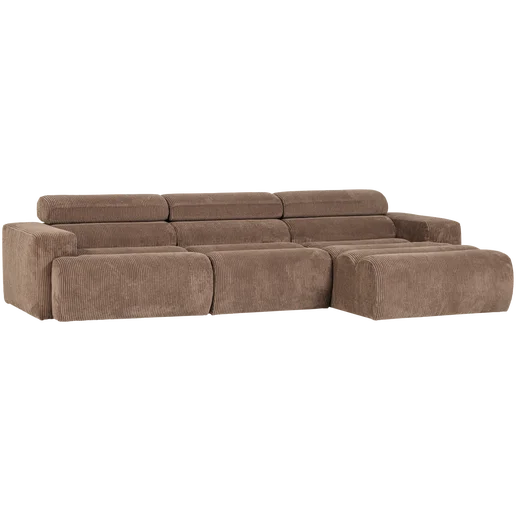 Chaise longue rechts 300 × 73 cm hoog