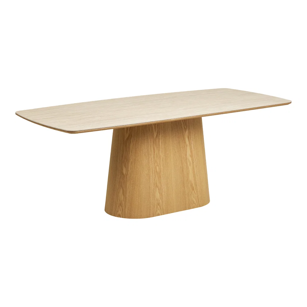 Eettafel keramiek naturel