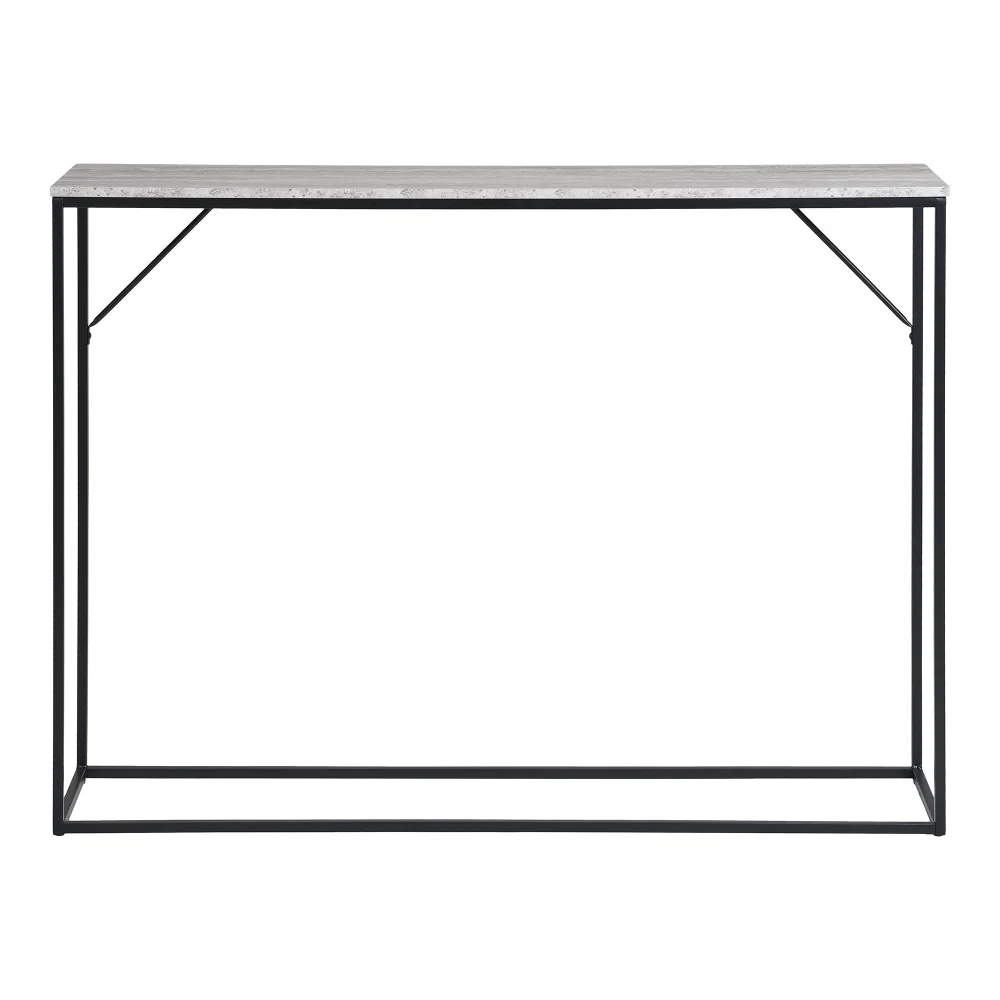 Haltafel staal zwart