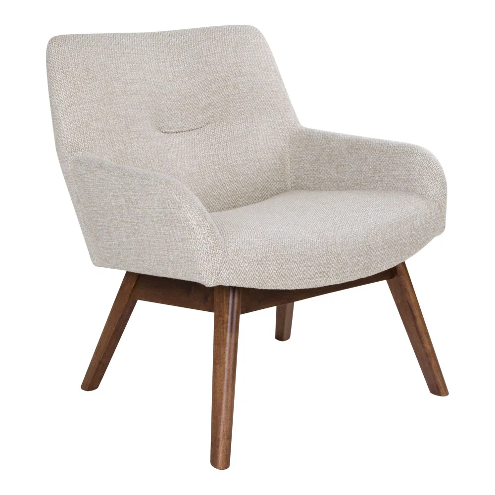 Fauteuil Aron stof zand